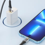 Cavo dati ricarica USB 8 pin 1,2 m 10 W