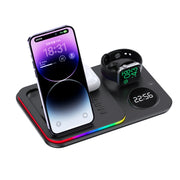 Caricabatterie wireless multifunzione 30 W