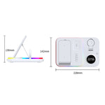 Caricabatterie wireless multifunzione 4 in 1 da 30 W