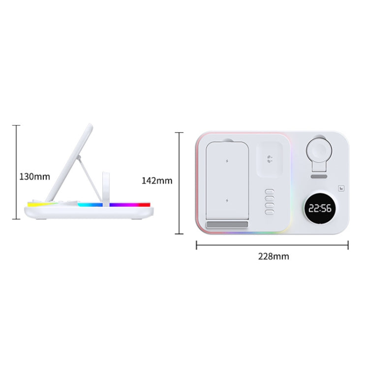Caricabatterie wireless multifunzione 4 in 1 da 30 W
