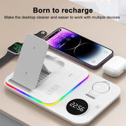 Caricabatterie wireless multifunzione 30 W