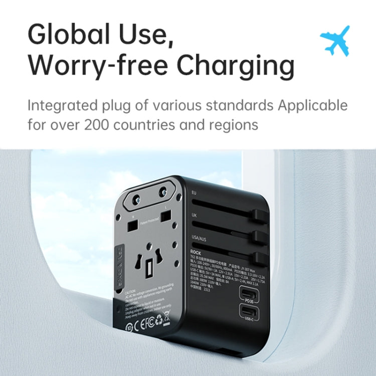 Le migliori offerte per ROCK T62 35.5W Global Travel Plug PD Charger Power Adapter sono su ✓ Confronta prezzi e caratteristiche di prodotti nuovi e usati ✓ Molti articoli con consegna gratis!, T62