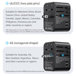 ROCK T62 Caricabatterie PD 35.5W con Adattatore Viaggio