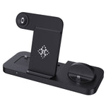Caricabatterie wireless verticale pieghevole multifunzionale 6 in 1