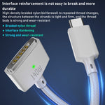 Cavo di ricarica rapida magnetica da 140 W USB-C / Type-C a MagSafe 3, lunghezza: 2 m
