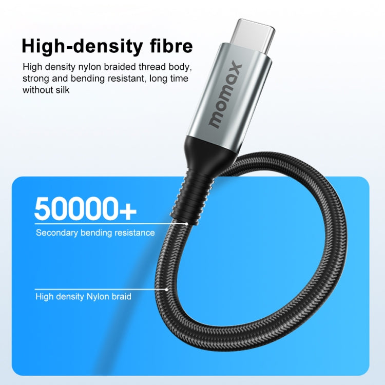 MOMAX DH17 Custodia da viaggio ONELINK 7 in 1 Adattatore HUB per docking station da tipo C a USB, DH17