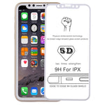 Pellicola vetro temperato per iPhone X 0,3 mm durezza 9H