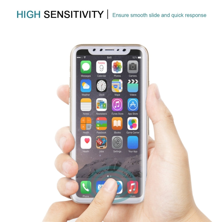 Pellicola vetro temperato per iPhone X 0,3 mm durezza 9H