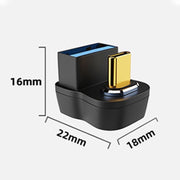 Adattatore di ricarica USB-C a gomito