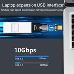 Adattatore USB-C a gomito per dispositivi USB e USB-C