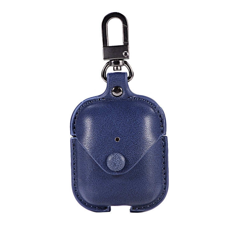 Custodia protettiva in pelle PU per AirPods 1/2