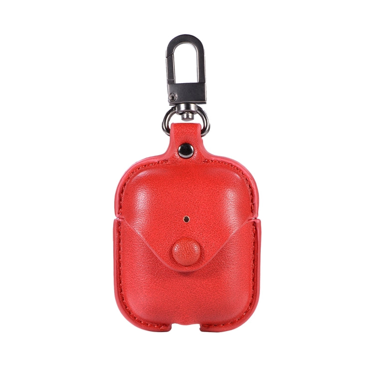 Custodia protettiva in pelle PU per AirPods 1 e 2