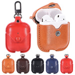Custodia protettiva in pelle PU per AirPods 1 e 2