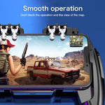 Gamepad smartphone con raffreddamento e controllo a sei dita