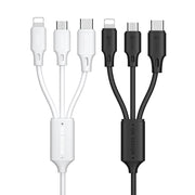 Cavo 3 in 1 WK WDC-103 8 pin + Micro USB + Type-C