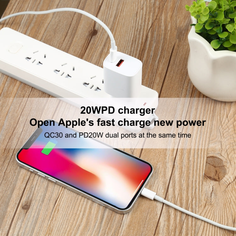 Caricatore da viaggio USB-C 20W con presa EU
