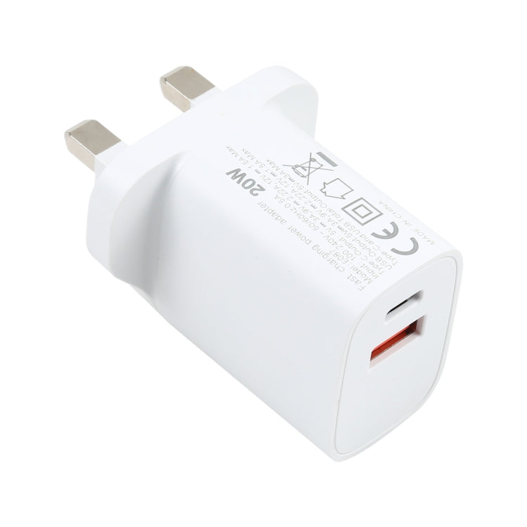 Caricatore da viaggio USB-C 20W con porte USB