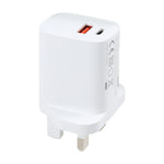 Caricatore da viaggio USB-C 20W con porte USB