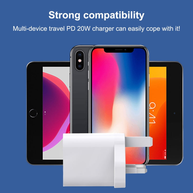 Caricatore da viaggio USB-C 20W con porte USB