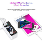 Caricatore Multifunzione A9 Plus con Ricarica Wireless