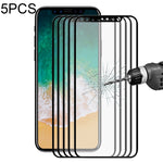 Pellicola vetro temperato iPhone X 0,26 mm 5 pezzi