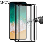 Pellicola Vetro Temperato iPhone X - 5 Pezzi