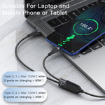 Cavo ricarica rapida Yesido CA88 USB-C 1,2 m