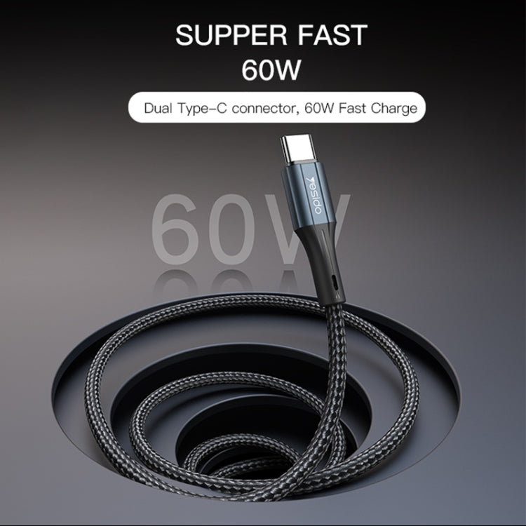 Cavo ricarica rapida Yesido CA96 USB-C 66W 1,2m