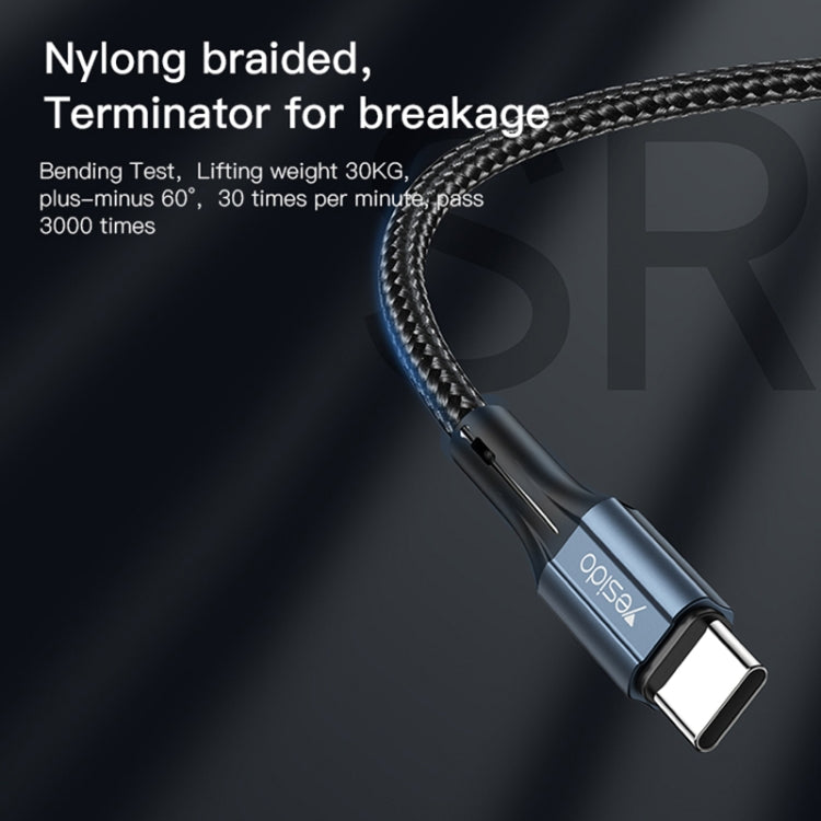 Cavo ricarica rapida Yesido CA96 USB-C 66W 1,2m