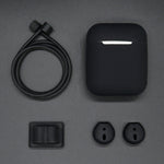 Set corda anti-smarrimento e custodia silicone per AirPods 1/2