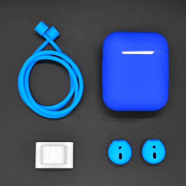 Set corda anti-smarrimento e custodia silicone per AirPods 1/2