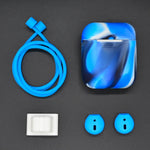 Set corda anti-smarrimento e custodia silicone per AirPods 1/2