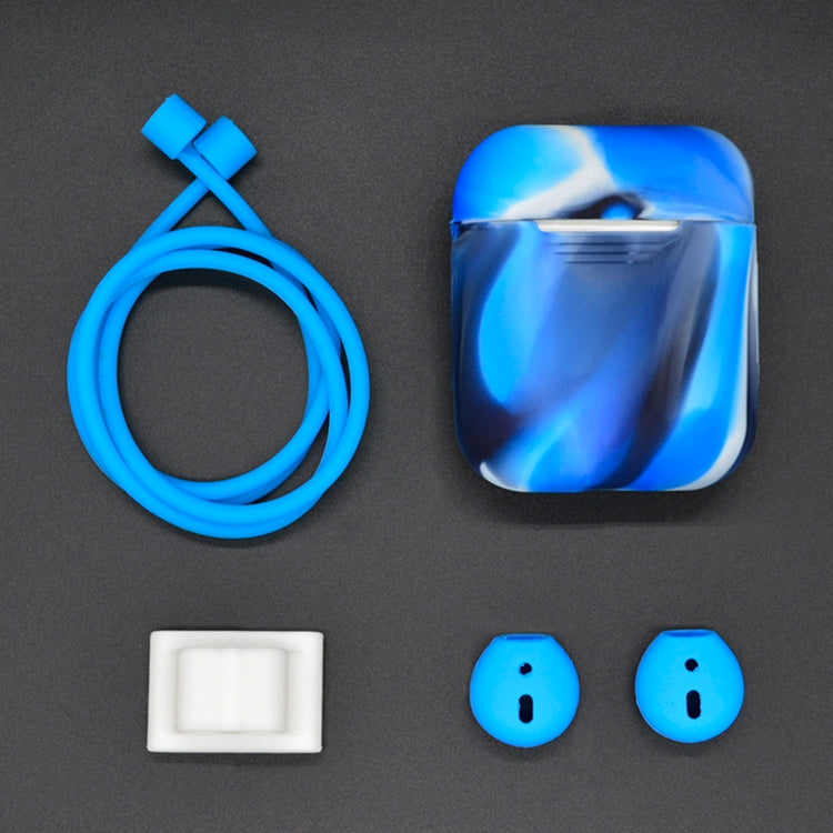 Set corda anti-smarrimento e custodia silicone per AirPods 1/2