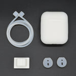 Set corda anti-smarrimento e custodia silicone per AirPods 1/2