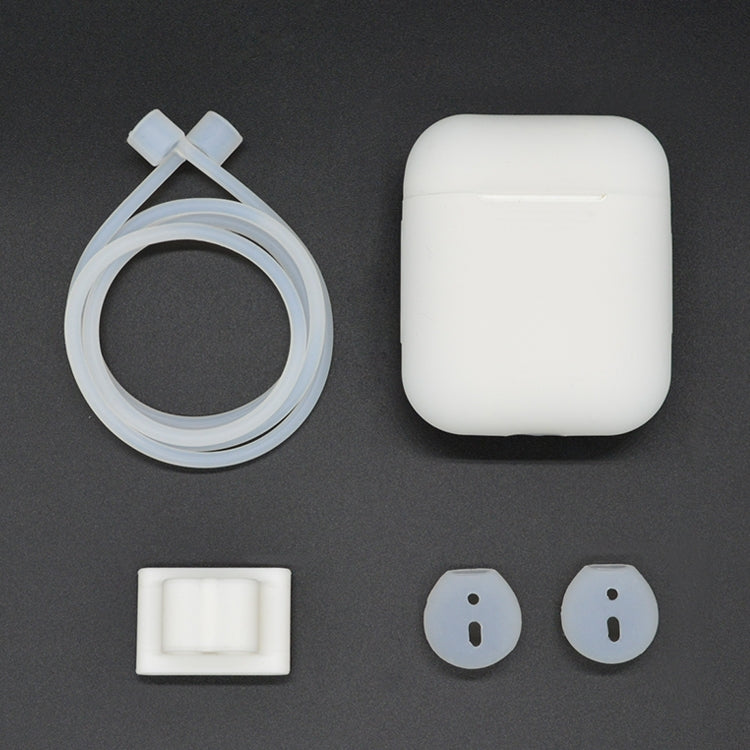 Set corda anti-smarrimento e custodia silicone per AirPods 1/2