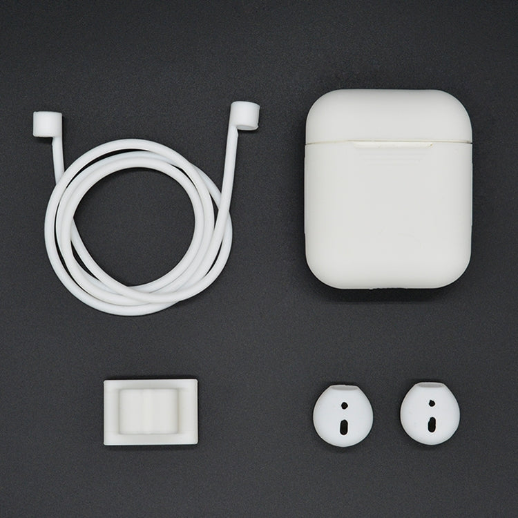 Set corda anti-smarrimento e custodia silicone per AirPods 1/2
