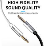 Cavo audio AUX 3,5 mm maschio a maschio 1 m