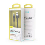 Cavo USB a Micro USB 12W 2.4A Nylon 1m ricarica rapida