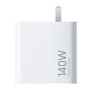 Set caricabatterie rapido GaN a tre porte originale Xiaomi 140 W 1 x USB + 2 x USB-C / Type-C, presa americana, 140W GaN Fast Charger Set
