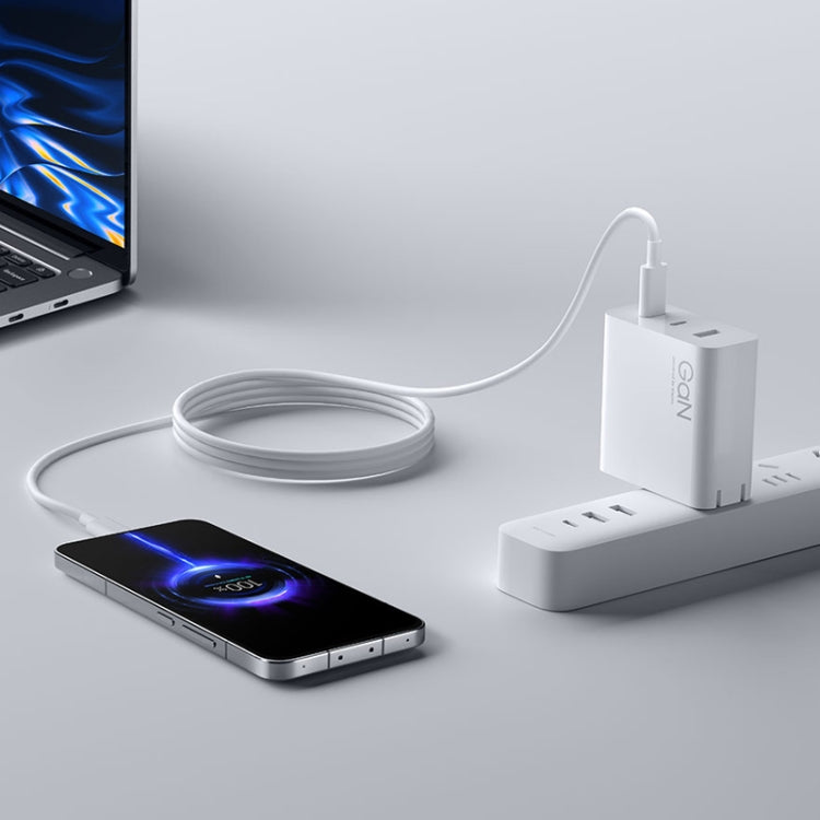 Caricabatterie rapido Xiaomi GaN 140W 3 porte USB-C e USB