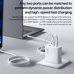 Caricabatterie rapido Xiaomi GaN 140W 3 porte USB-C e USB