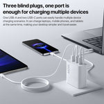 Caricabatterie rapido Xiaomi GaN 140W 3 porte USB-C e USB