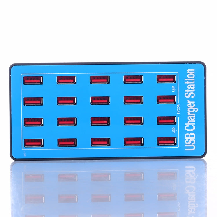 Stazione di ricarica USB 20 in 1 da 100W
