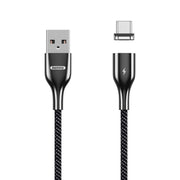 REMAX RC-158m 3A Interfaccia USB a Micro USB Ricarica + Trasmissione Attrazione magnetica Cavo dati intrecciato in poliestere bicolore, Lunghezza cavo: 1 m, Micro USB