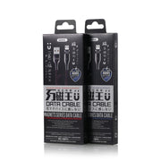 REMAX RC-158m 3A Interfaccia USB a Micro USB Ricarica + Trasmissione Attrazione magnetica Cavo dati intrecciato in poliestere bicolore, Lunghezza cavo: 1 m, Micro USB
