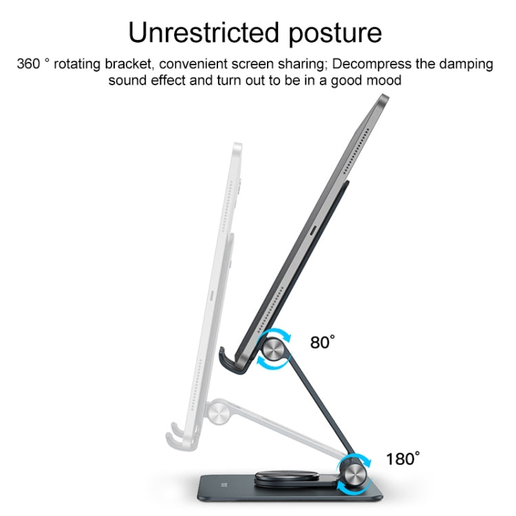 Supporto pieghevole tablet MOMAX KH8 in lega di alluminio