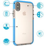 Custodia TPU trasparente per iPhone X e XS