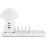 Caricabatterie universale 4 in 1 40W con ricarica wireless