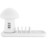 Caricabatterie Universale 4 in 1 con Ricarica Wireless