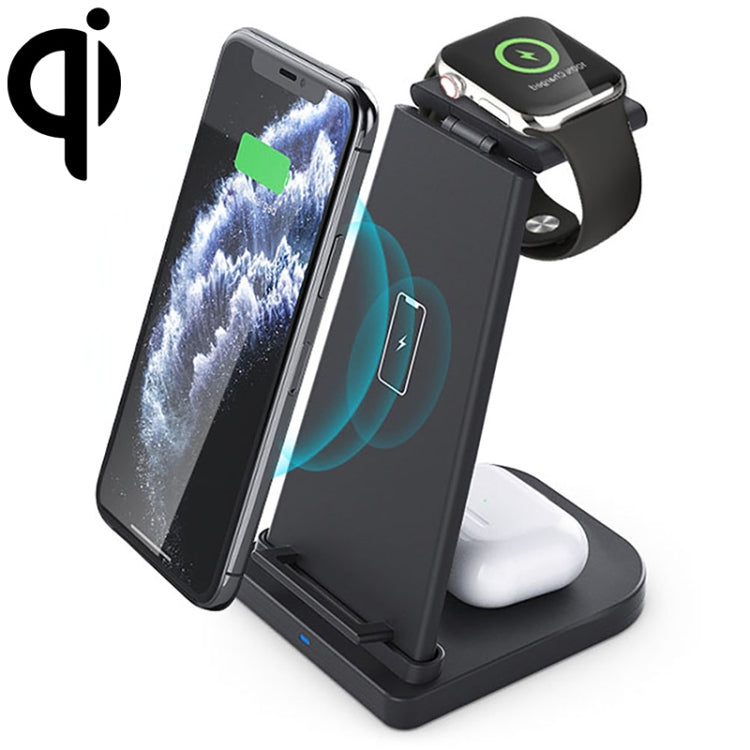 Caricabatterie wireless 3 in 1 verticale 10W